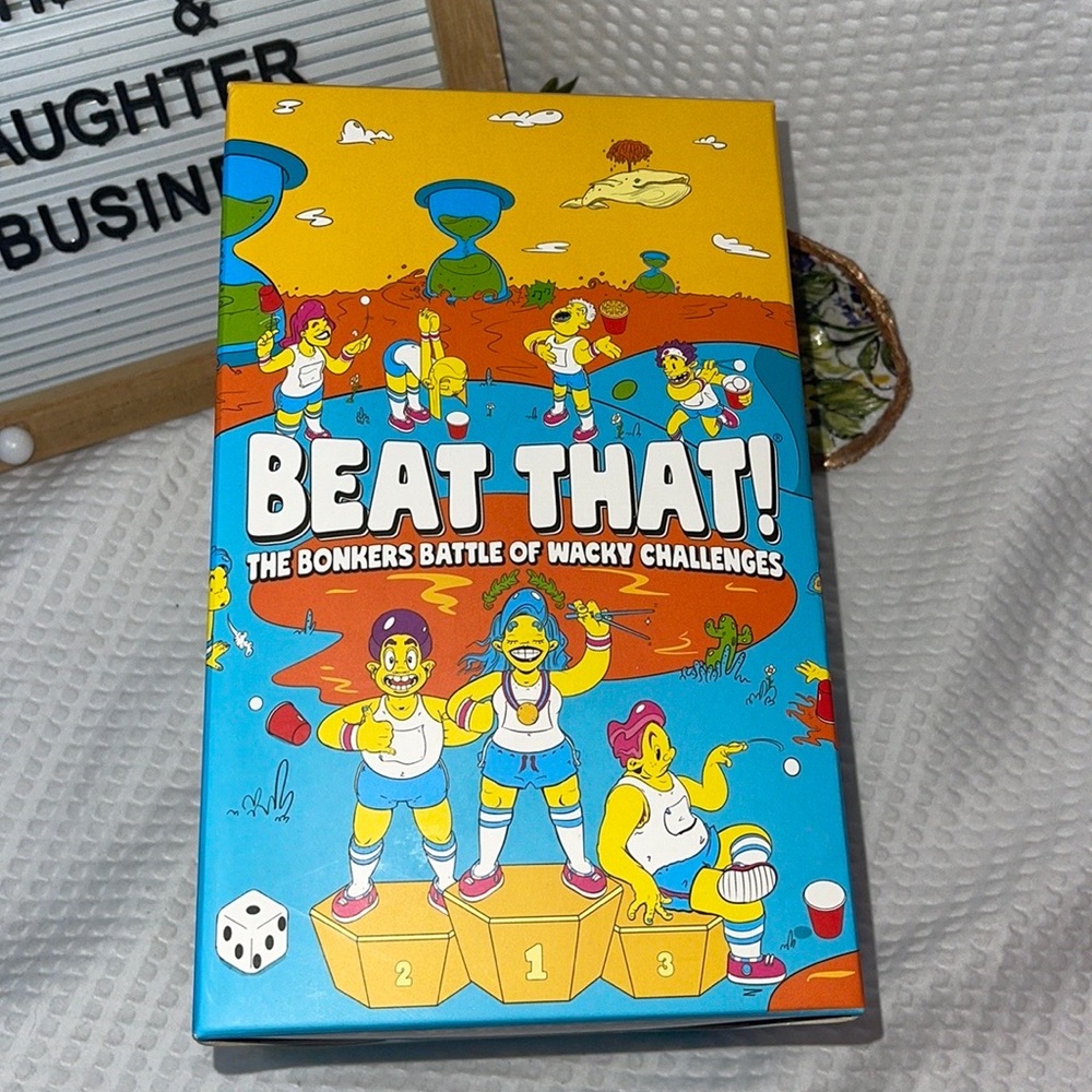 Beat That! The Bonkers Battle of Wacky Challenges Family Party Game!